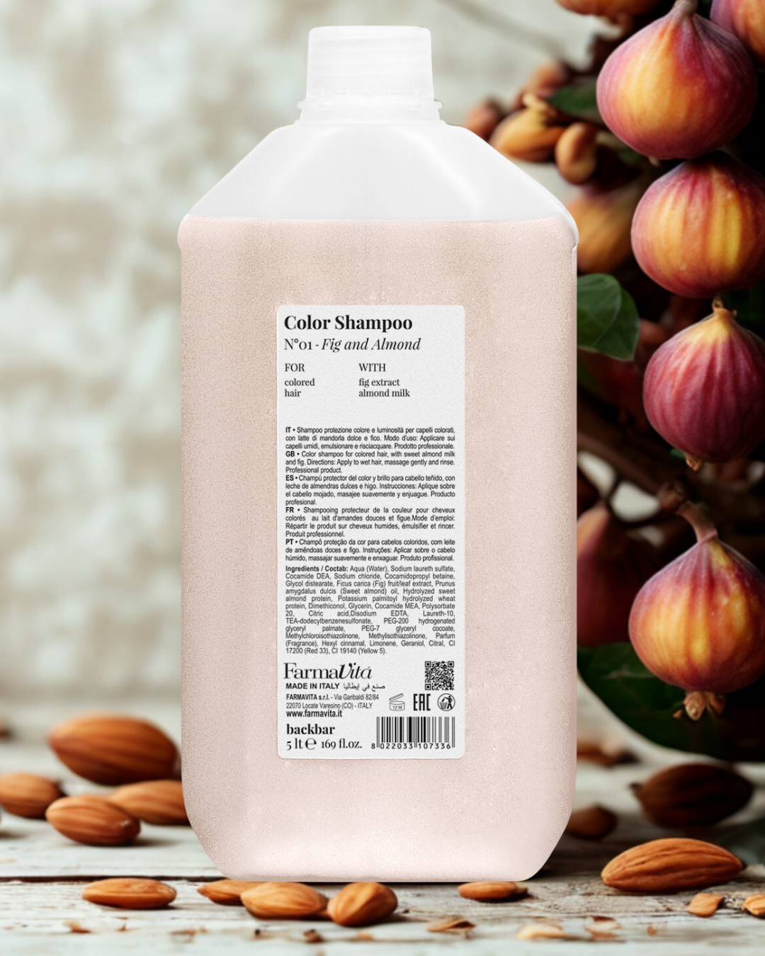 Back Bar Col Shampoo No.1 Fig & Almond