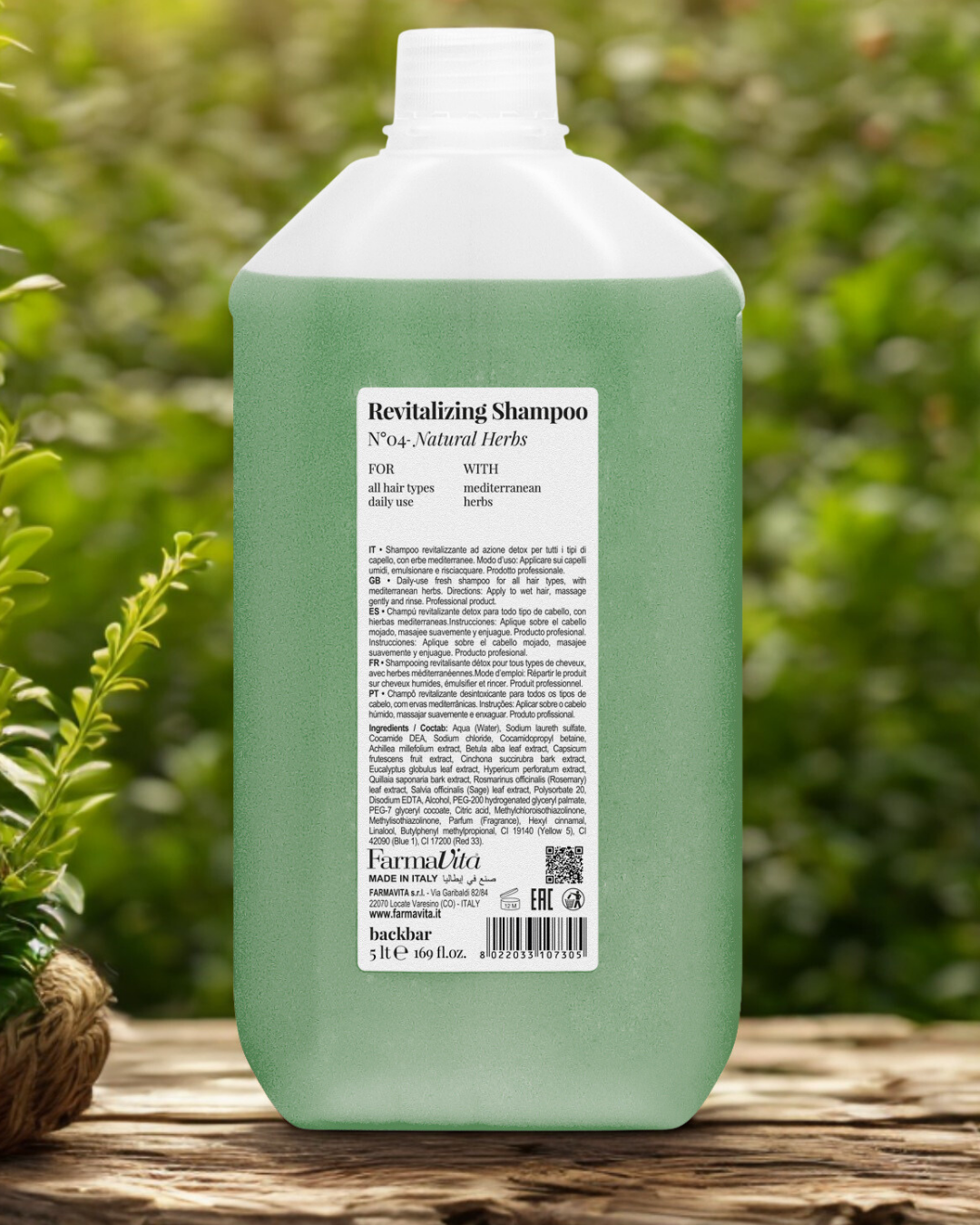 Back Bar Revitalizing Shampoo No.4